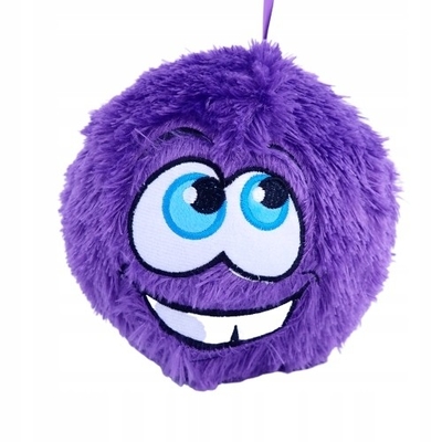 Polyester Matériau de peau extérieure Tissu de visage fou couvert de boule mouillée 16 &quot;pour l'assortiment