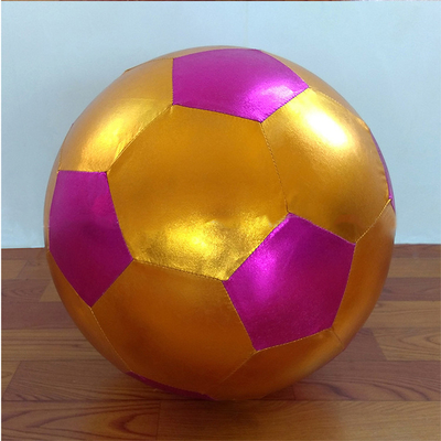Jouet sensoriel en plastique de couleur fourreau de couleur balle de football pour les compétences motrices