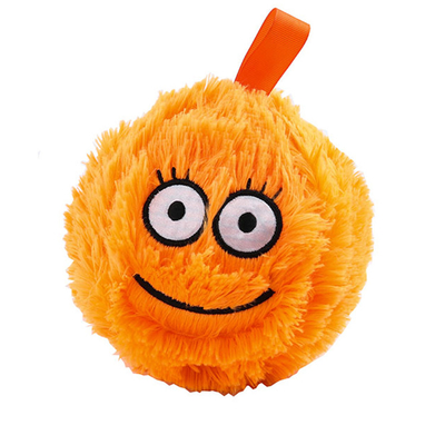Assortiment Adorable monstre à boule de fourrure avec le matériau de la boule intérieure PVC Cute Cartoon Face