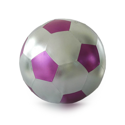 Unisexe 60 cm Tissu polyester brillant Eco-friendly Pvc Ballon de football pour enfants