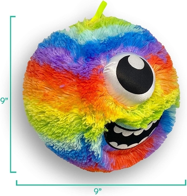 Accepté OEM ODM 9 &quot;Furry Friendz Jouet Ball avec PVC Matériau de boule intérieure