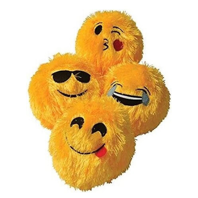 Boules de visage gonflables de 6 pouces de diamètre 20 pouces Boules Emoji moelleuses pour enfants