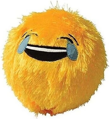 Boules de visage gonflables de 6 pouces de diamètre 20 pouces Boules Emoji moelleuses pour enfants