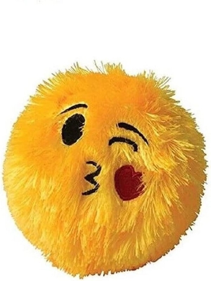 Boules de visage gonflables de 6 pouces de diamètre 20 pouces Boules Emoji moelleuses pour enfants