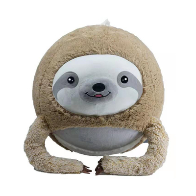 Jouets à billes gonflables en peluche Animaux d'hiver Boules gonflables avec matière de bille intérieure en PVC