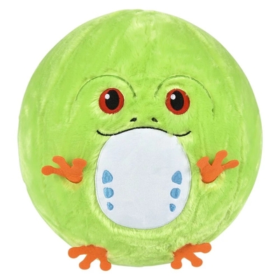 Jouets à billes gonflables en peluche Animaux d'hiver Boules gonflables avec matière de bille intérieure en PVC