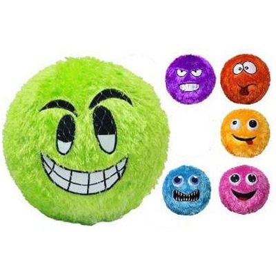 9' de diamètre Polyester Plush Smile Face Balles de saut pour les clients