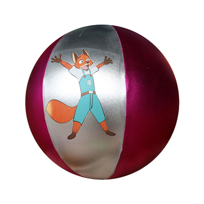 Boule de jouet en plein air en polyester et en PVC pour enfants Boule gonflable de différentes couleurs