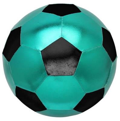 Réseau en plastique et jouet gonflable en tissu géant Ballon de football pour enfants 50 cm de diamètre