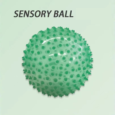 Unisexe à grande valeur Spike boule en plastique personnalisée LOGO Boule sensorielle gonflable pour bébés