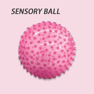 Unisexe à grande valeur Spike boule en plastique personnalisée LOGO Boule sensorielle gonflable pour bébés