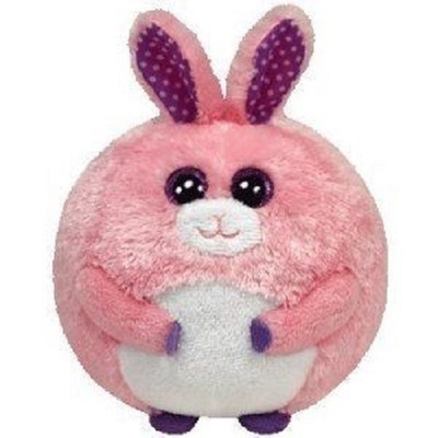 Carnation Pink Bunny Rabbit jouet gonflable en peluche avec boule intérieure en PVC