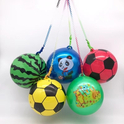 Unicorne à bille puante de 9 pouces avec clé épaisse et gonflable durable