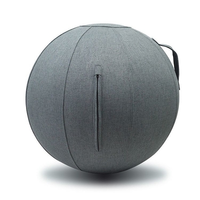 Améliorez votre forme physique au bureau avec 55cm couverture de balle de yoga exercice boule gonflable en PVC