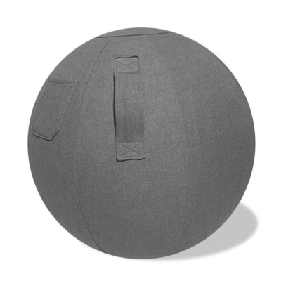 Améliorez votre forme physique au bureau avec 55cm couverture de balle de yoga exercice boule gonflable en PVC