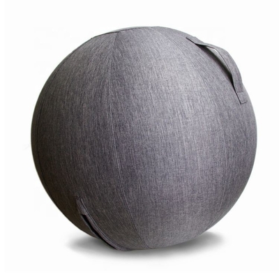 Améliorez votre forme physique au bureau avec 55cm couverture de balle de yoga exercice boule gonflable en PVC