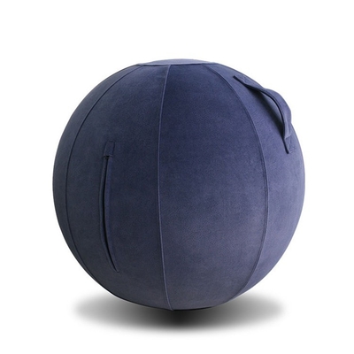 Améliorez votre forme physique au bureau avec 55cm couverture de balle de yoga exercice boule gonflable en PVC