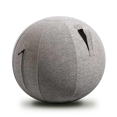 Matériau de lin Couverture de balle de yoga pour le bureau Salle de gym Balance d'exercice Boule gonflable en PVC