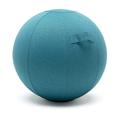 Matériau de lin Couverture de balle de yoga pour le bureau Salle de gym Balance d'exercice Boule gonflable en PVC