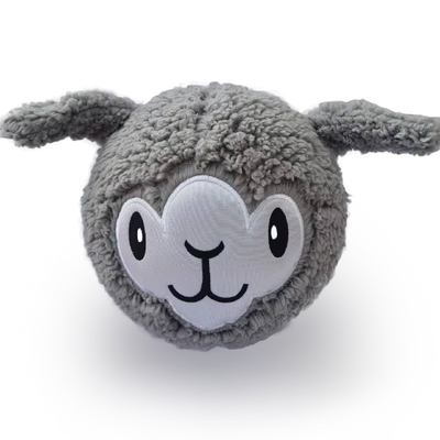 OEM ODM accepté Plush Ball pour les bébés tout-petits Design arc-en-ciel doux et coloré