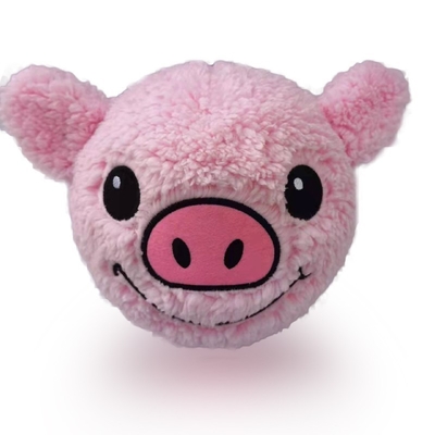 OEM ODM accepté Plush Ball pour les bébés tout-petits Design arc-en-ciel doux et coloré