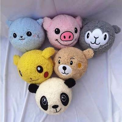 OEM ODM accepté Plush Ball pour les bébés tout-petits Design arc-en-ciel doux et coloré
