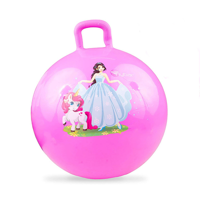 Balle à sauter pour enfants avec poignée en caoutchouc 18'-24' de diamètre et design personnalisé