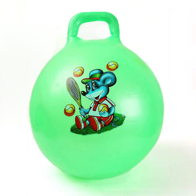 Balle à sauter pour enfants avec poignée en caoutchouc 18'-24' de diamètre et design personnalisé