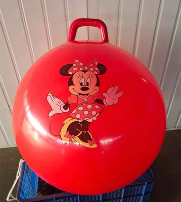 Balle à sauter pour enfants avec poignée en caoutchouc 18'-24' de diamètre et design personnalisé