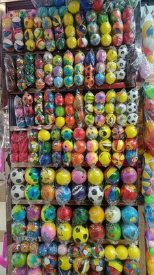 6.5CM/7.5CM Unisexe Sports Stress Relax Balls pour le soulagement du stress