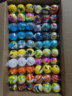 6.5CM/7.5CM Unisexe Sports Stress Relax Balls pour le soulagement du stress