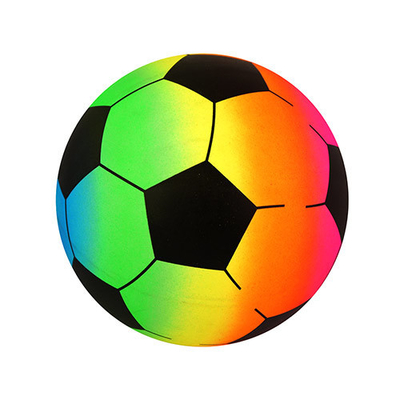 Boule à rebond en PVC gonflable à motif arc-en-ciel 60g 70g 80g 90g 100g
