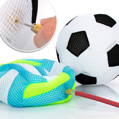 Jouet de balle en PVC en treillis aérien Jouet de football en PVC en tissu