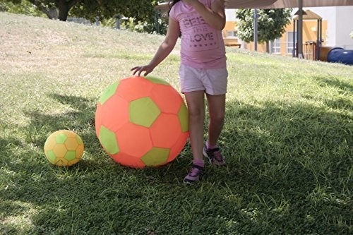 BM-F-r&amp;b Couverture en tissu Jouet gonflable Tendance pour le football Ballon de plage Polyester + PVC