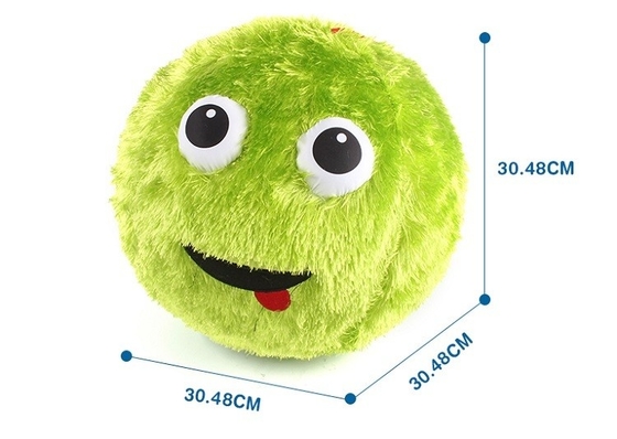 Une boule gonflable poilue de 23 cm avec un design de monstre poilu