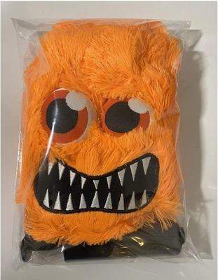 Unisexe style 9 &quot;Face amusante gonflable Boule de pied à poils avec des yeux gros Bouncy Cuddle Buddies