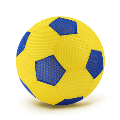 Boule de jouet en tissu Neon personnalisé 8.5 pouces ballon de football en maille gonflable