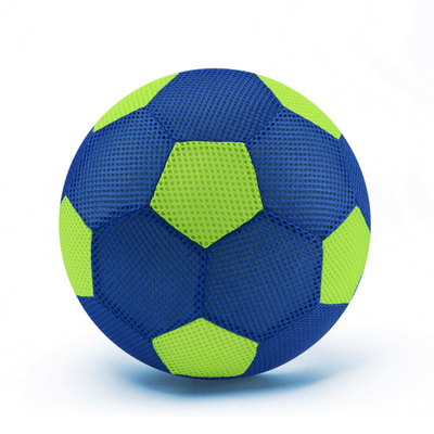 Boule de jouet en tissu Neon personnalisé 8.5 pouces ballon de football en maille gonflable
