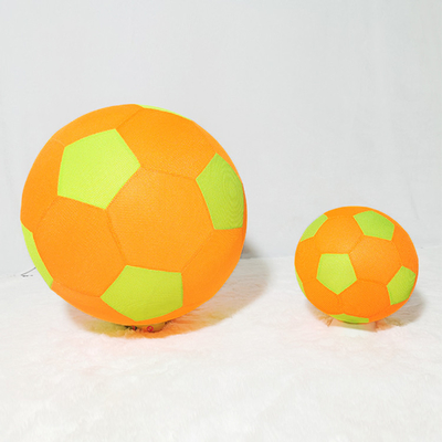 Boule de jouet en tissu Neon personnalisé 8.5 pouces ballon de football en maille gonflable