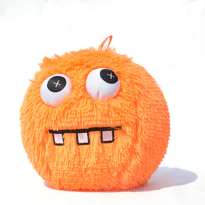 Ballons en peluche à fourrure pour poupées personnalisées Jouets de stress couverts de tissu de PVC géant