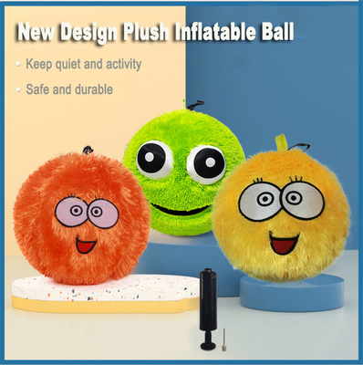 FB-h Enfants Soft Plush Ball Pvc Boules gonflables de jouets Structures extérieures