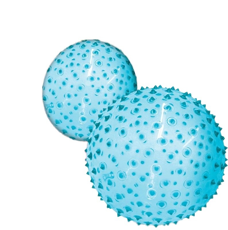 Unisexe à grande valeur Spike boule en plastique personnalisée LOGO Boule sensorielle gonflable pour bébés