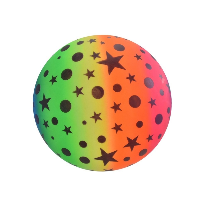 5 à 7 ans 9 pouces étoiles arc-en-ciel dégonflées boules de lune pour les adolescents