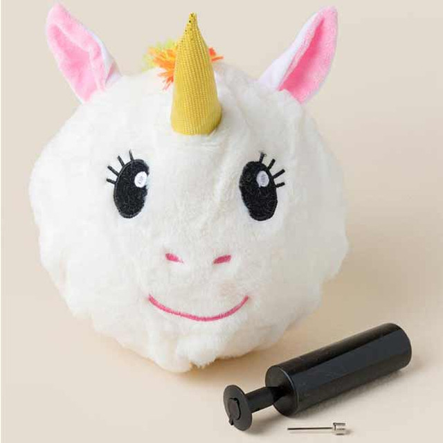 OEM ODM Accepté Boules gonflables Buddy Balle de cheval de mer Diamètre 12' Plush Unicorn Boules