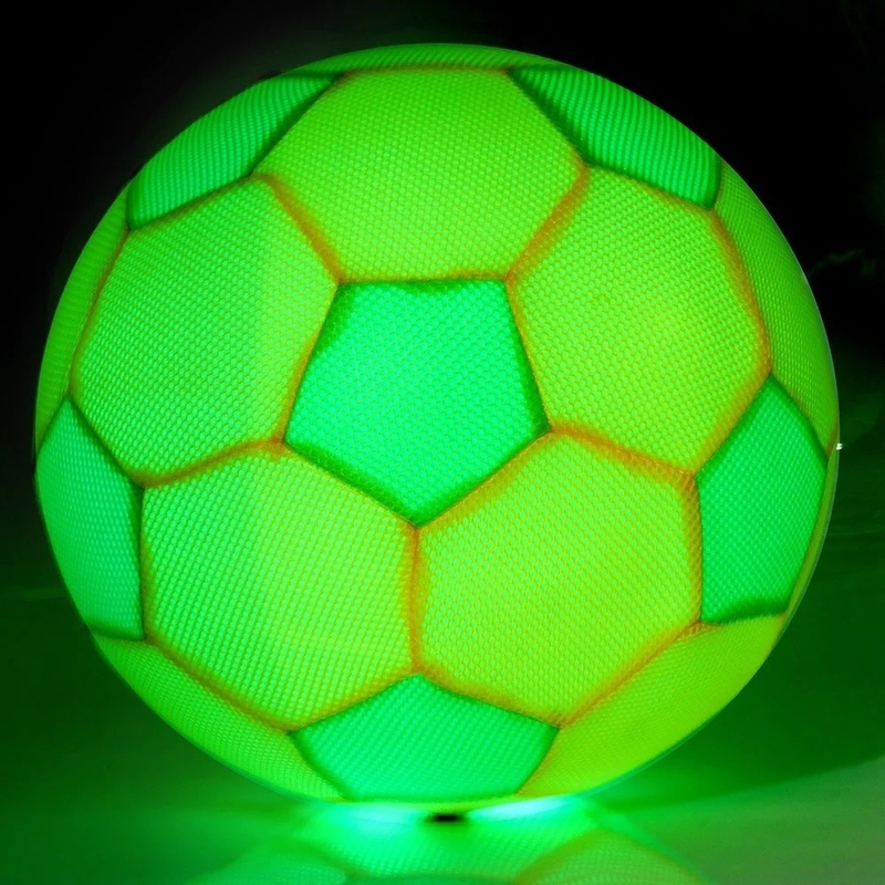 BM-B-006 0 à 24 mois Groupe d'âge Nouveauté souple Maillage LED Ballon de football