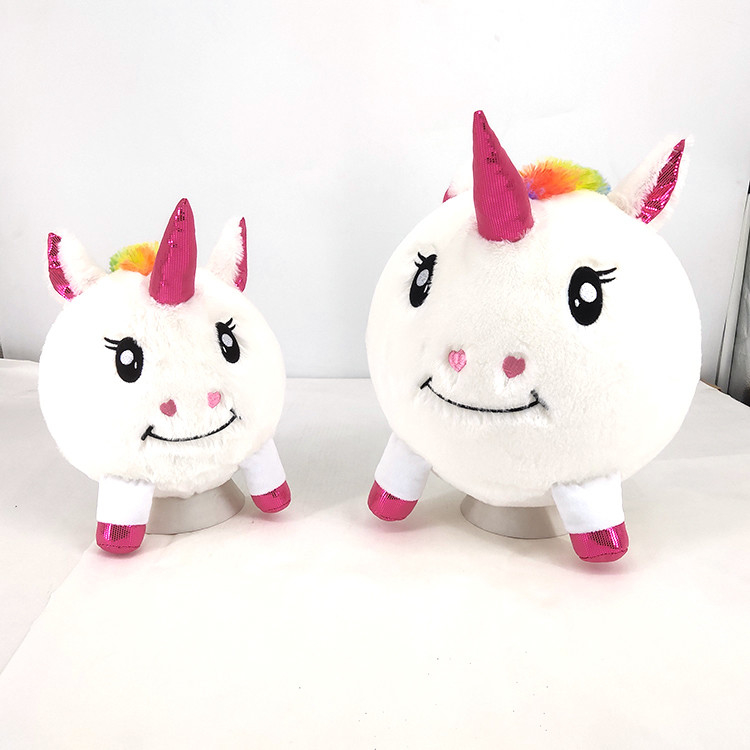 Unisexe 8' Unicorn Plush Ball Parfait pour les 14 ans et plus Doux et adorable Cadeau idéal